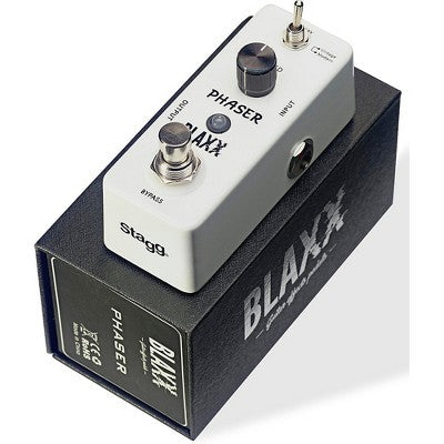 BX-PHASER BLAXX Series Phaser Effect Pedal for Guitar and Bass