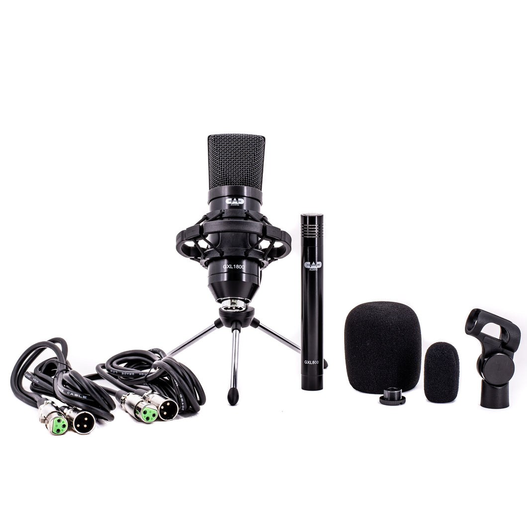 CAD Audio GXL1800SP Studio Microphone Pack