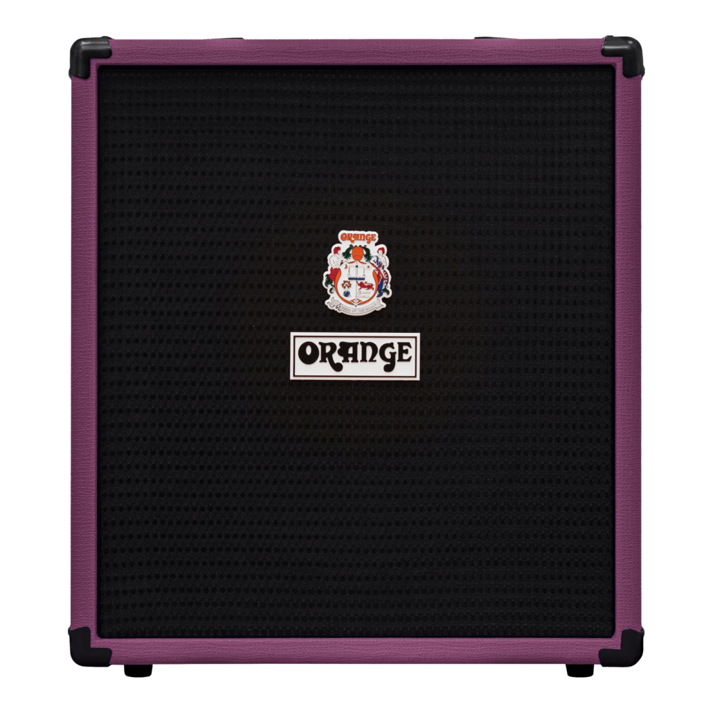 Orange Crush Glenn Hughes Limited Edition 50 watt Bass Guitar Amp Combo, Purple
