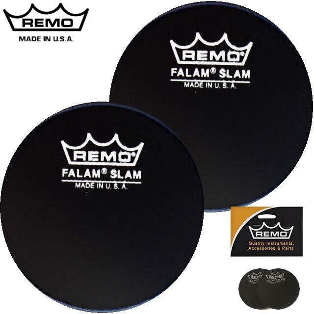 Remo Falam Slam Pad Kevlar Bass Drum Patch (2 Pack) KS-0004-PH
