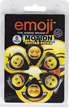 Perri's Emoji Motion Guitar Pick Pack LPM-EM01