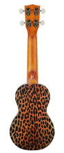 Load image into Gallery viewer, Mahalo MA1CH Art II Series Soprano Ukulele. Cheetah Motiff
