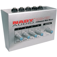 Nady MM-141 4-Channel Mini Mixer