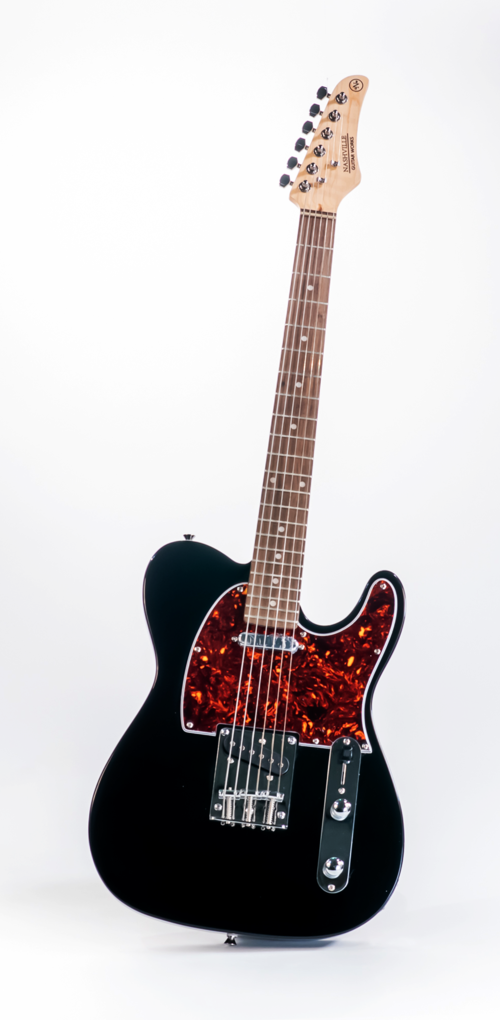 Nashville Guitar Works 120BK Single Cutaway Electric Guitar