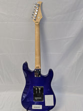 Load image into Gallery viewer, Silvertone SS11 Lefty Strat Style Electric Guitar SS11LHCBL Blue
