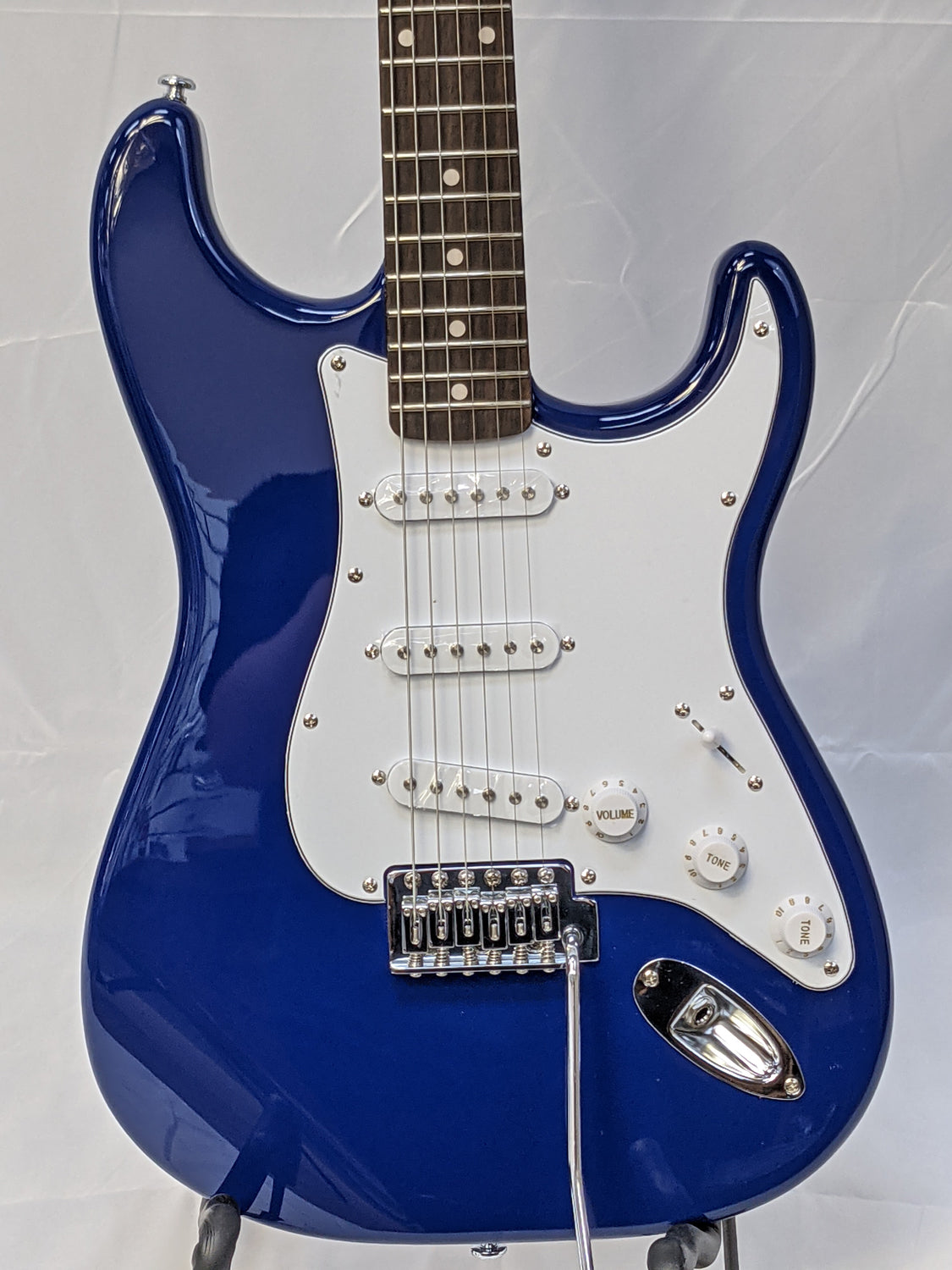 Dark Blue Electric Guitar