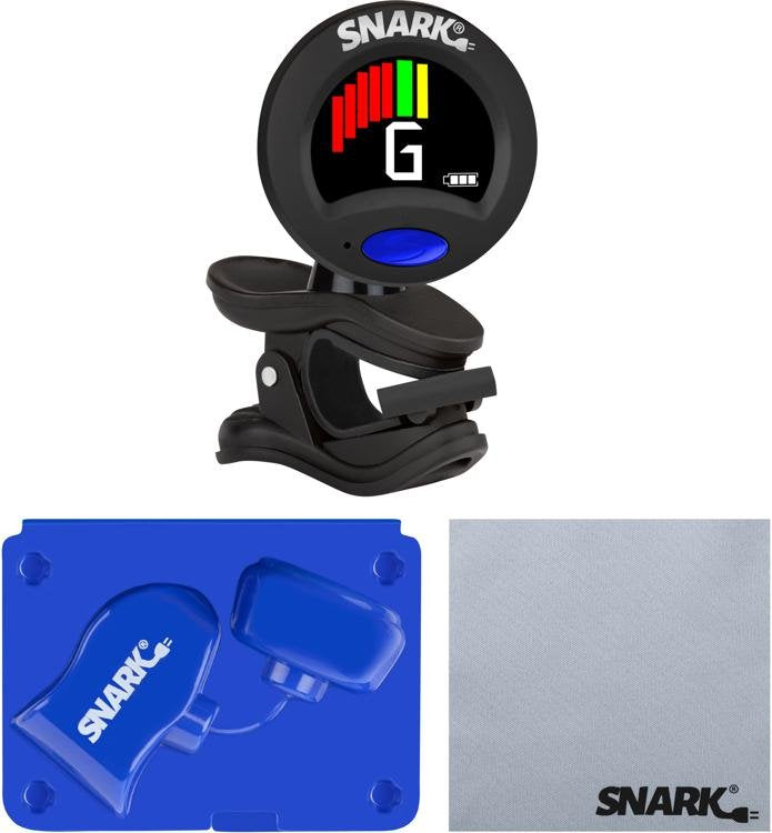 Snark SST-1 Rechargeable Clip-On Tuner for Guitar, Bass & Violin