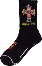 Load image into Gallery viewer, Perri&#39;s Guns N&#39; Roses Appetite for Destruction Socks - Large, Black GRA302-001
