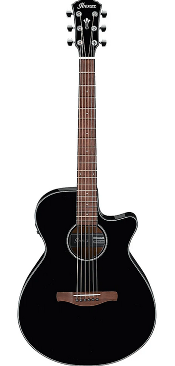 Ibanez AEG50BK Acoustic Electric Guitar - Black