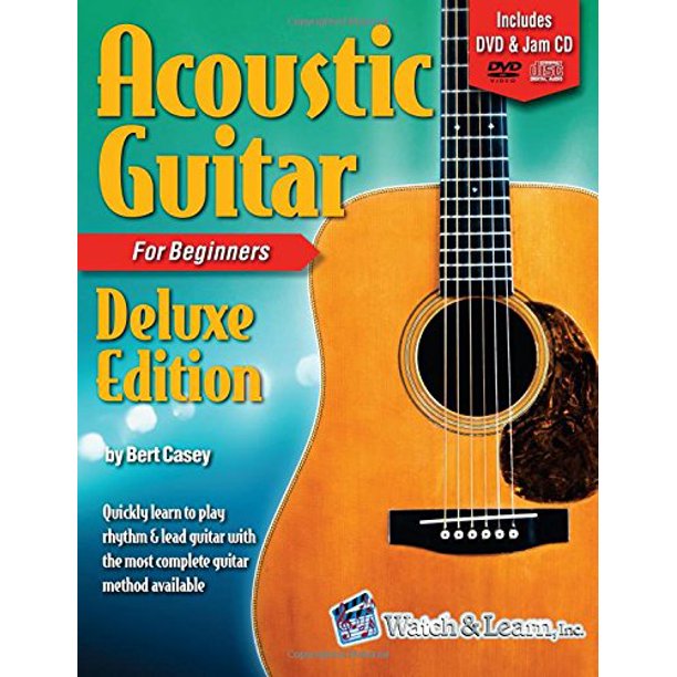 Watch & Learn Acoustic Guitar Book for Beginners with DVD & CD
