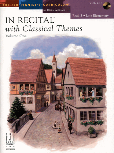 FJH In Recital Classical Themes w/cd Book 3 Late Elementary