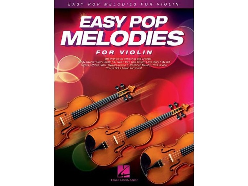 Easy Pop Melodies Violin
