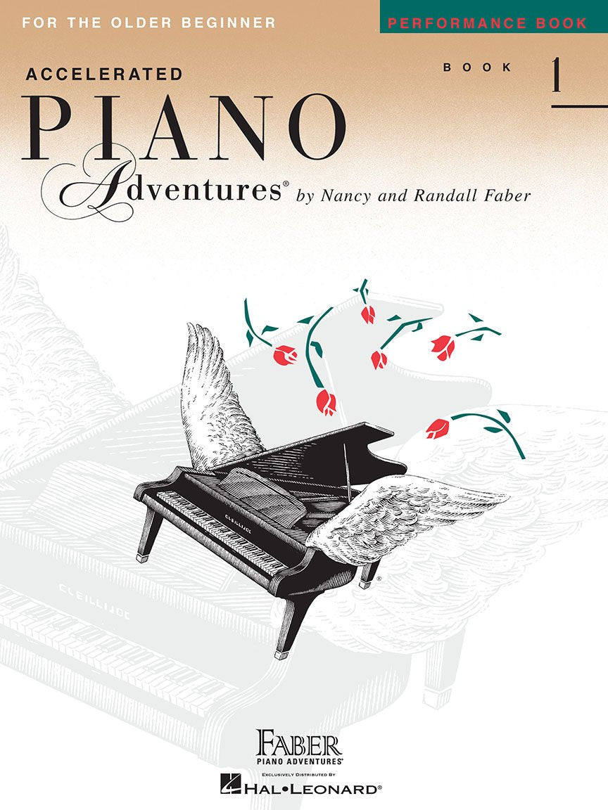 Faber Accelerated Piano Adventures for the Older Beginner Performance Book 1