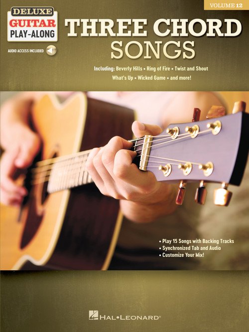 Three Cord Songs - Guitar Vol 12 Play-Along Audio Access