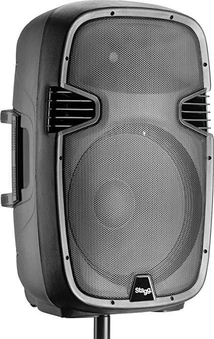 Stagg PMS15 US 15-Inch Active Speaker with Bluetooth and Reverb
