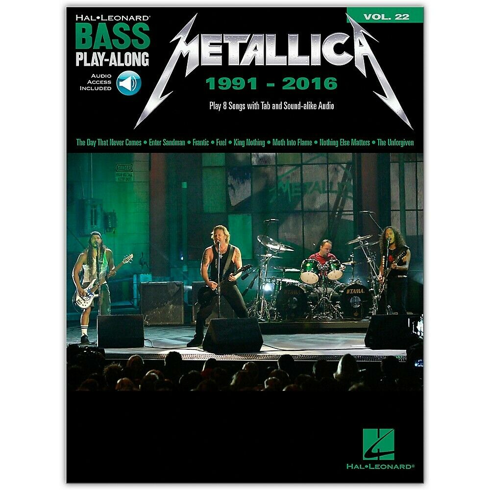 Metallica 1991-2016 for Bass Vol. 22 Bass Play Along