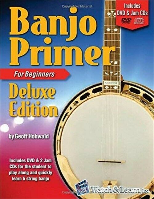 Watch & Learn Banjo for Beginners Book & DVD
