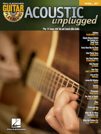 Acoustic Unplugged Volume 37 Guitar Play-Along