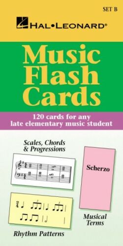 Hal Leonard Music Flashcards Set B
