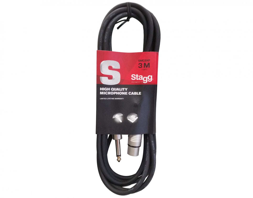 Stagg 3M Microphone Cable SMC3XP