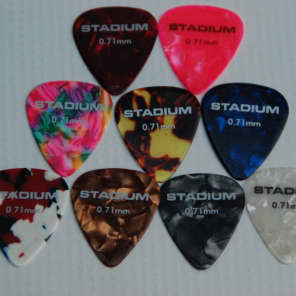 Stadium Guitar Picks .71MM AP-12K
