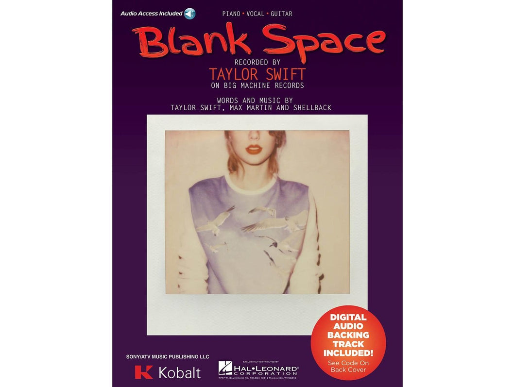 Blank Space - Taylor Swift Sheet Music