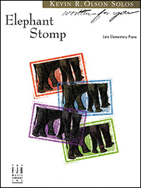 Elephant Stomp Kevin Olson Solos - Late Elementary Piano Sheet Music